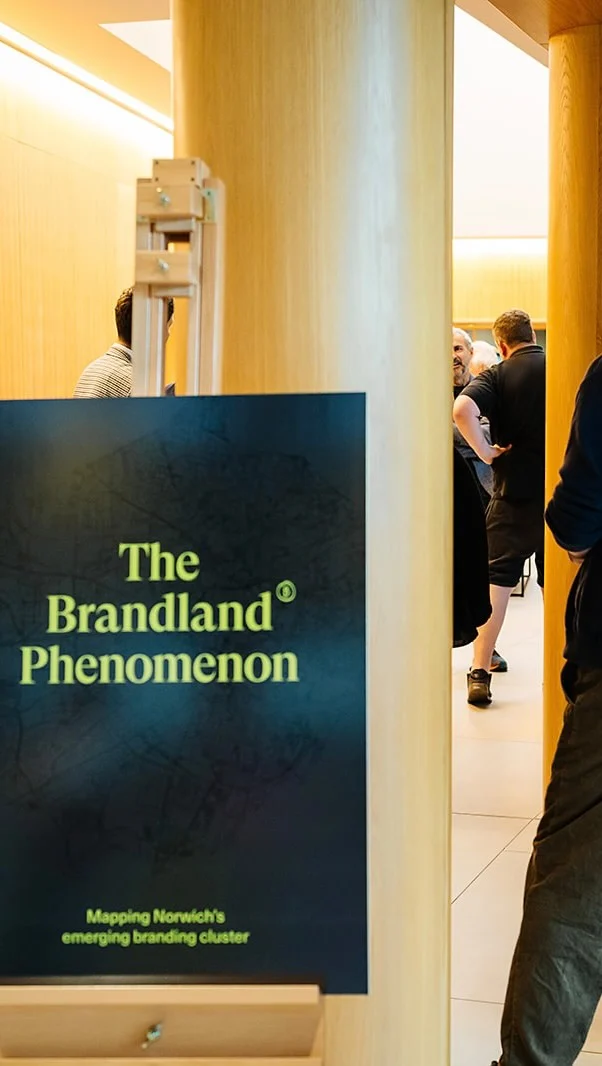“We need to move from this organic growth we have seen to more strategic thinking… We need to shout about Norwich beyond the City walls to attract more talent and business to the region” With the launch of this groundbreaking research by Brandland and BOP Consulting, “The Brandland Phenomenon” is firm proof that there is a very promising branding cluster in Norwich. Alice Rose, Brandland Development Manager, explains why this is so important for Norwich and what we can all do to spread the word! In the meantime -as this all evolves into something very exciting- share the news, read the book and find out all about this creative sector on workinnorwich.co.uk/sectors ☀️ #TheBrandlandPhenomenon